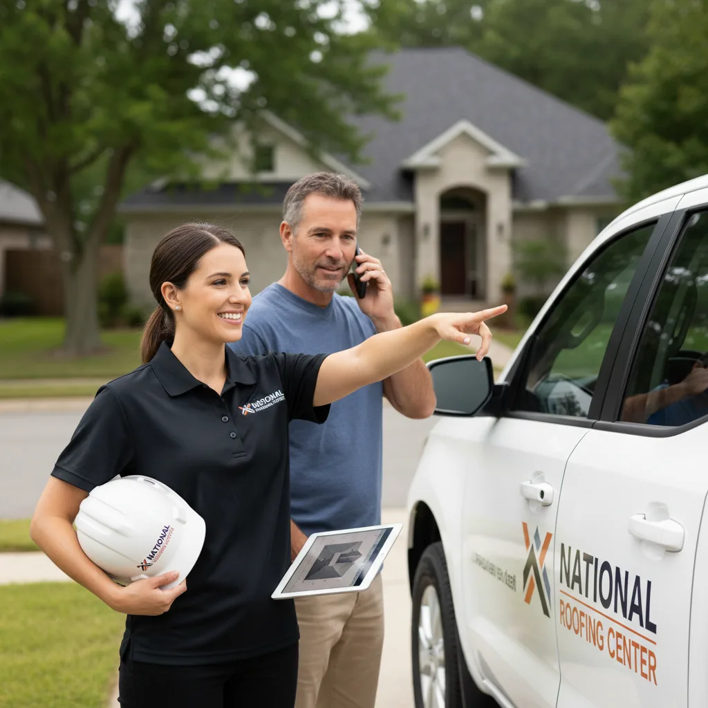 National Roofing Center customer support in Whitewright